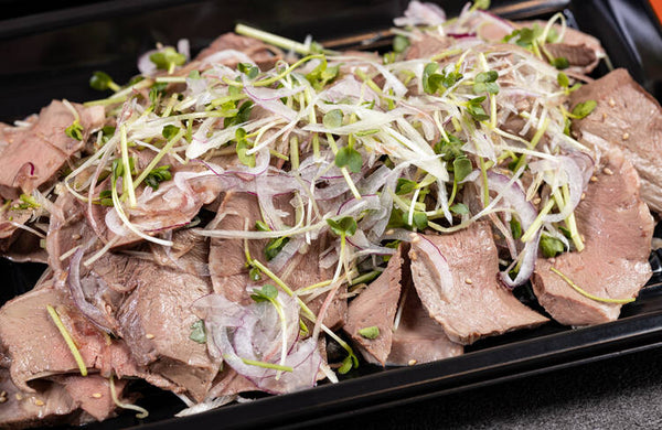 【オードブル】和牛ハツの入った肉絨毯 松プラン 15名様〜