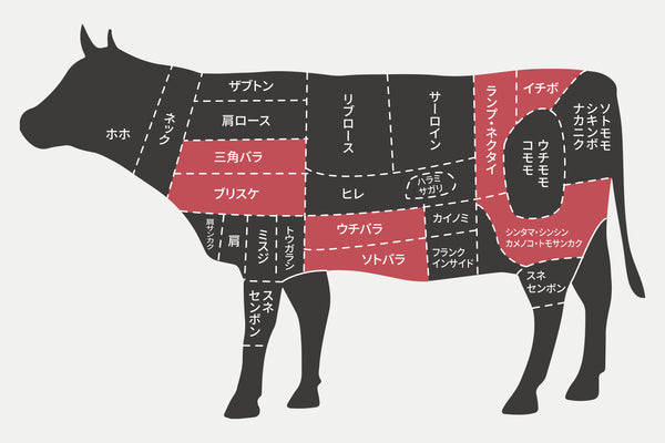 【数量限定】A5国産黒毛和牛 〈焼肉セット〉 500g